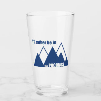 Copo De Pint Eu Preferencialmente Na Montanha Poconos