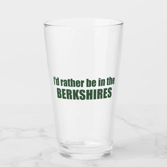 Copo De Pint Eu Preferencialmente No Berkshires (Frente)