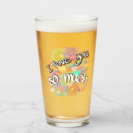 Copo De Pint Eu te amo