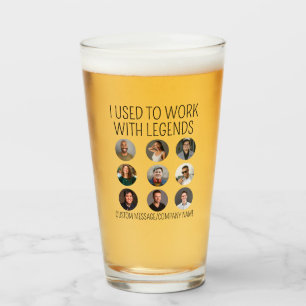Copo De Pint Eu Trabalhava Com Legendas 9 Foto De Colega De Tra