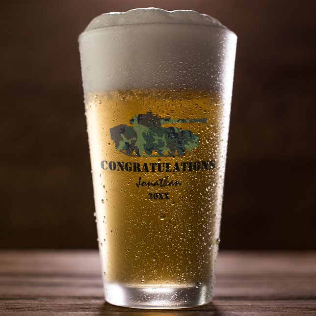 Copo De Pint Exército Personalizado Desaparecendo (Criador carregado)