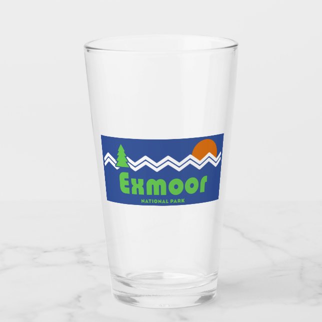 Copo De Pint Exmoor National Park Retro (Frente)
