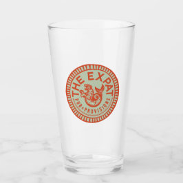 Copo De Pint Expat vintage laranja