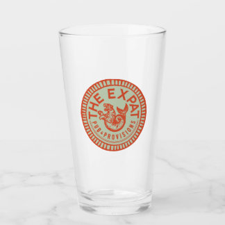 Copo De Pint Expat vintage laranja