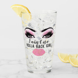 Copo De Pint Eyelashes de Beijo Rosa, Rapariga Personalizada Ma