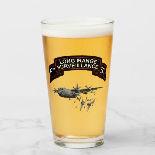 Copo De Pint F Co 51 Inf LRSC Beer Pint Glass