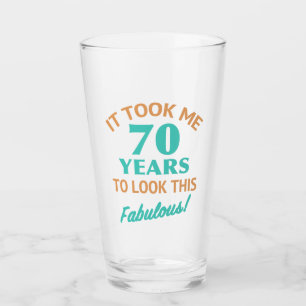 Copo De Pint Fabuloso 70 Birthday