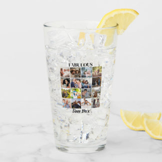 Copo De Pint Fabuloso Desde A Colagem Personalizada De 16 Fotog