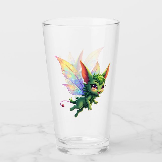 Copo De Pint Fada Encantada – Sprite da Floresta Mágica (Frente)