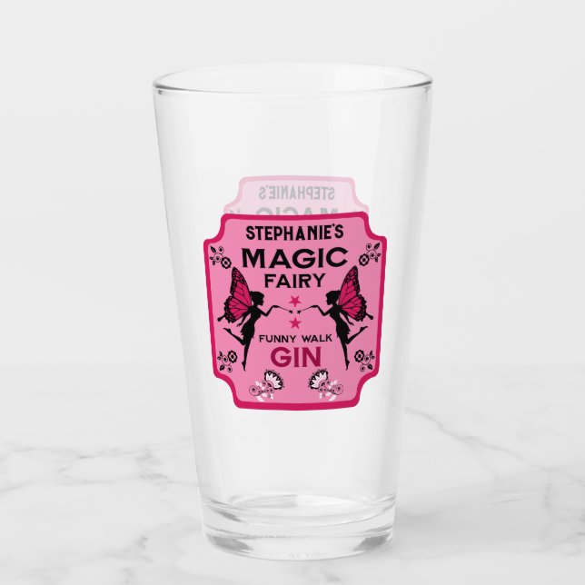 Copo De Pint Fada Princesa Magia Gin (Frente)