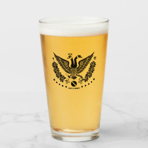 Copo De Pint Faith & Liberty Pint Glass