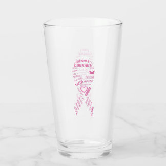 Copo De Pint Faixa de Opções de Inspiração do Cancer de Mama