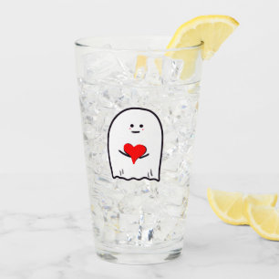 Copo De Pint Fantasma com Coração
