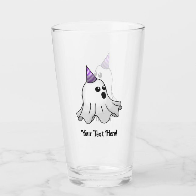 Copo De Pint Fantasma de Halloween Super Fofo (Frente)