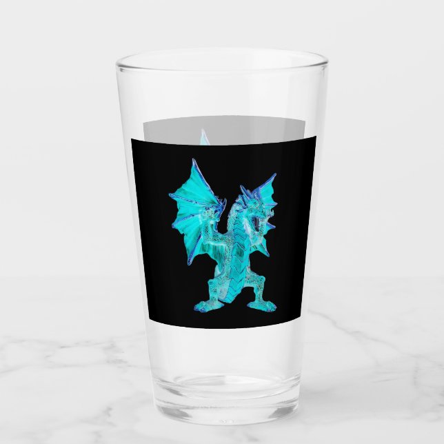 Copo De Pint Fantasy Aqua Dragon (Frente)