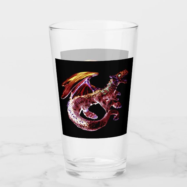 Copo De Pint Fantasy Ruby Reds Dragon (Frente)