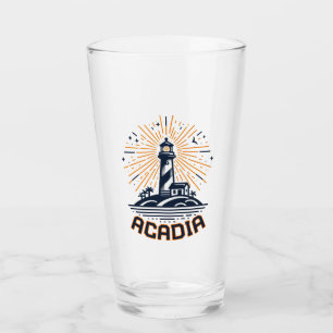 Copo De Pint Farol do Parque Nacional Acadia ao Nascer do Sol