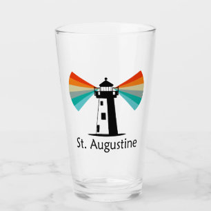 Copo De Pint Farol St. Augustine Florida Arco-íris