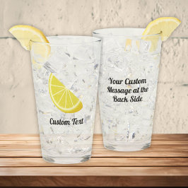 Copo De Pint Fatia de Limão