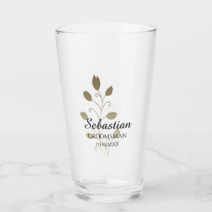 Copo De Pint Favor de casamento dourado