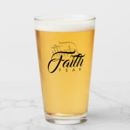 Copo De Pint Fé sobre o medo
