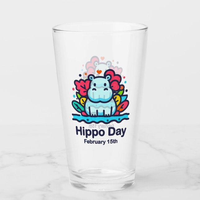 Copo De Pint Feb 15 Hippo Day (Frente)