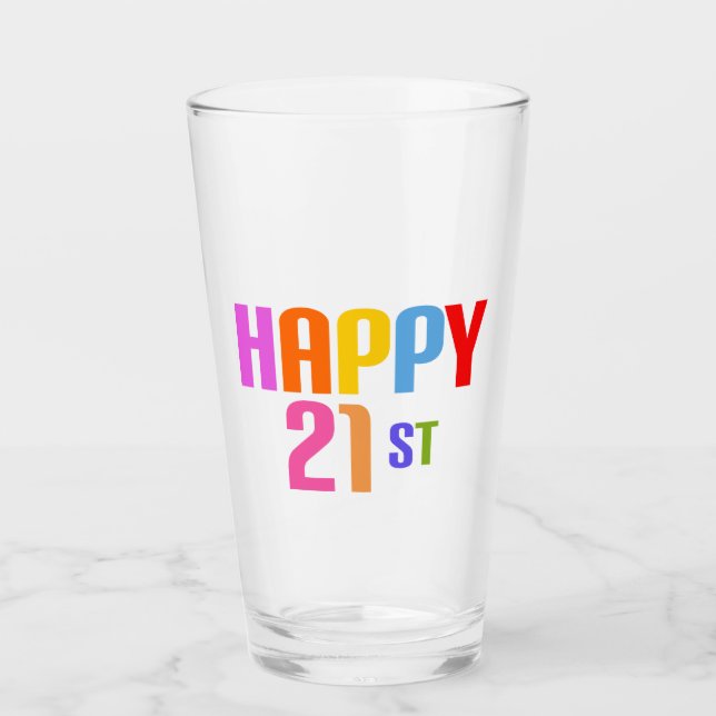 Copo De Pint Feliz 21ruas (Frente)