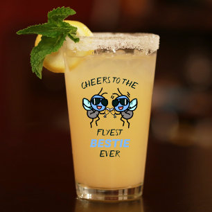 Copo De Pint Feliz Aniversário do Melhor Amigo Feliz