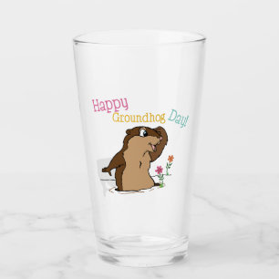 Copo De Pint Feliz Dia da Marmota