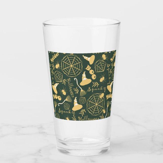 Copo De Pint Feliz Dia das Bruxas (Frente)