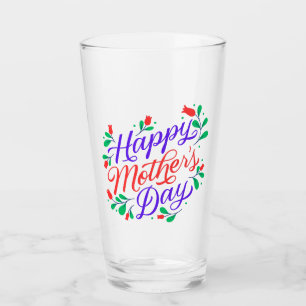 Copo De Pint Feliz dia das mães 