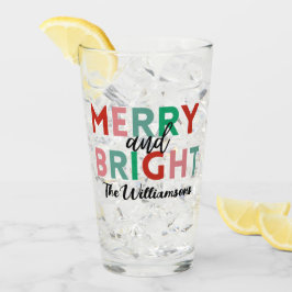 Copo De Pint Feliz Moderna Simples e Nome Colorido Brilhante