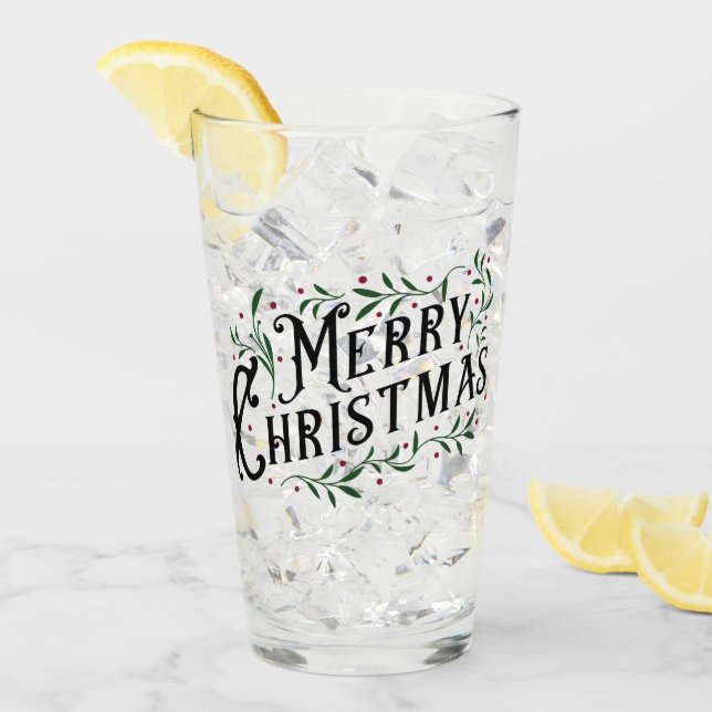 Copo De Pint Feliz Natal (Gelo frontal)