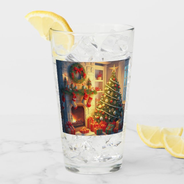 Copo De Pint Feliz Natal (Gelo frontal)