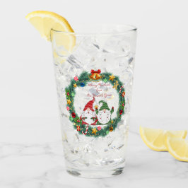 Copo De Pint Feliz Natal do Nosso Gnomo para o Seu num