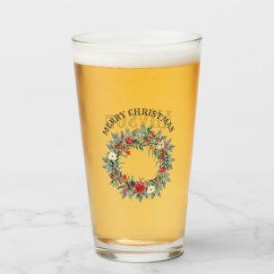 Copo De Pint Feliz Natal Personalizado com Feriado