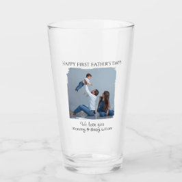 Copo De Pint Feliz primeiro Dia de os pais - de Mamãe e bebê |