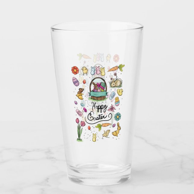 Copo De Pint Felz pascoa Art (Frente)