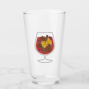 Copo De Pint Feriados natalinos, vinhos tintos, especiarias