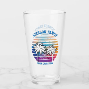 Copo De Pint Férias de Cruzeiro Personalizado de Reunião de Fam