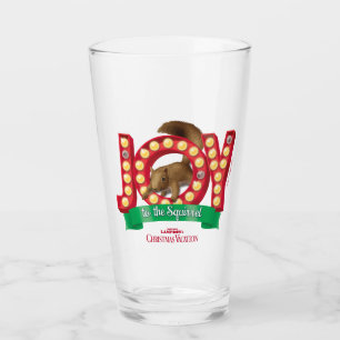 Copo De Pint Férias de Natal Alegria ao esquilo