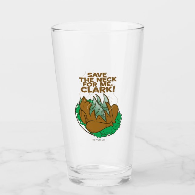Copo De Pint Férias de Natal | Salve o pescoço para mim, Clark! (Frente)