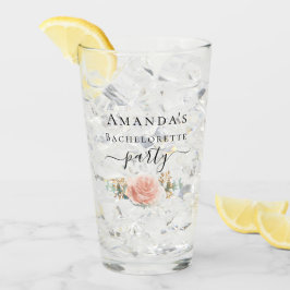 Copo De Pint Festa de eucalipto floral de rosa de solteiro