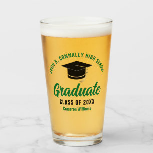Copo De Pint Festa de formatura Personalizada do Formando Verde