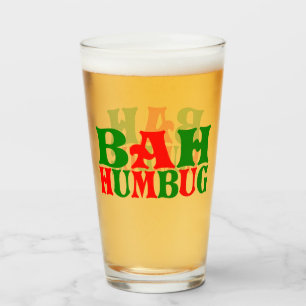 Copo De Pint Festa de Natal do Funny Bah humbug