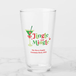 Copo De Pint Festa de Natal Jingle and Mingle