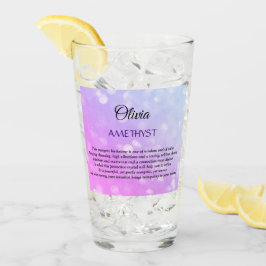 Copo De Pint Fevereiro de Birthstone Ametyst design