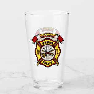COPO DE PINT FIGURA DE FIREFIGURA RETIRADA