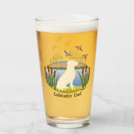 Copo De Pint Filé de Pássaro Amarelo Labrador