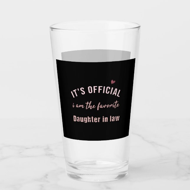 Copo De Pint Filha De Lei No Natal De Mor (Frente)